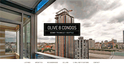 Desktop Screenshot of olive8condos.com